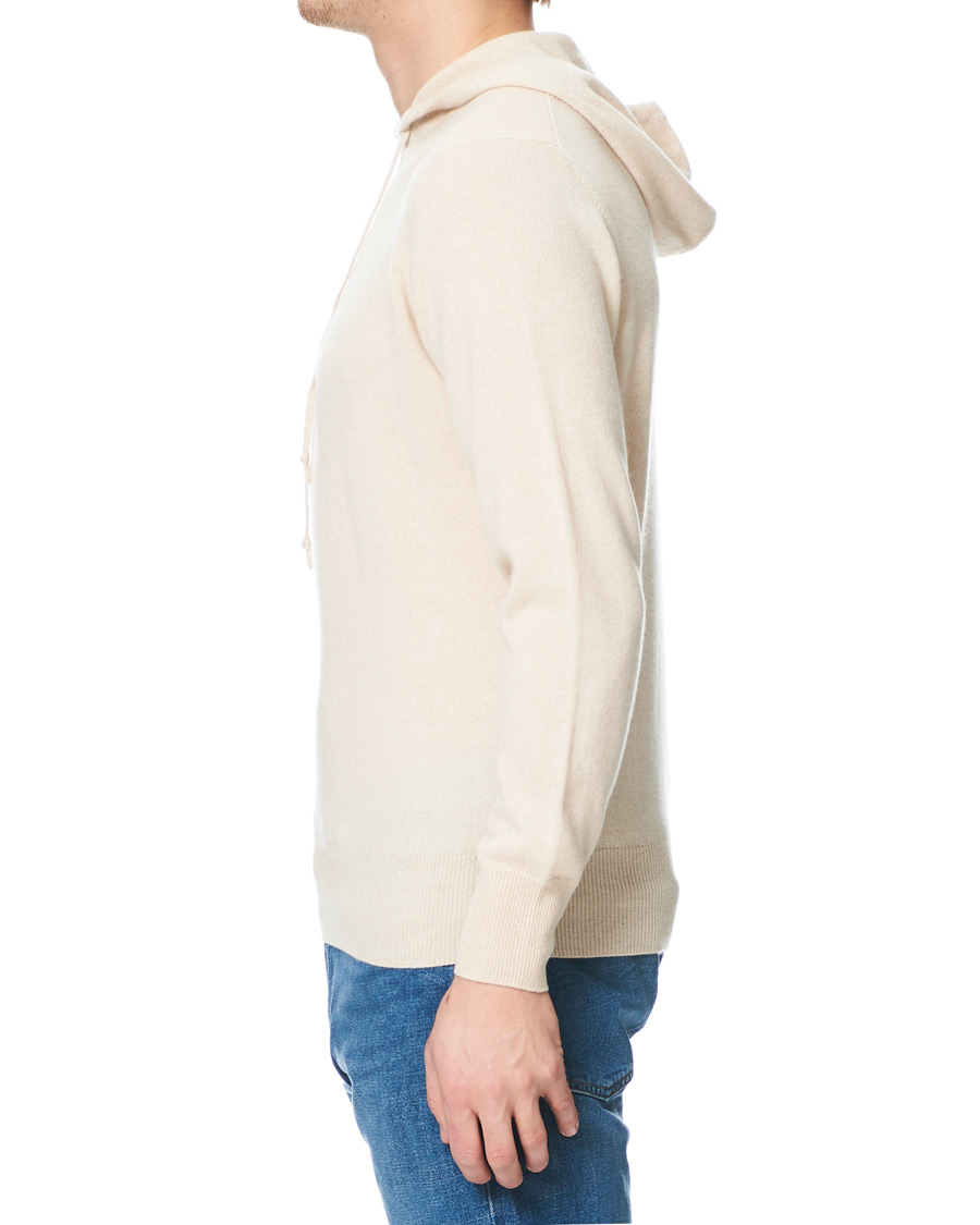 Herr | Tröjor | Soft Goat | Cashmere Hoodie Beige