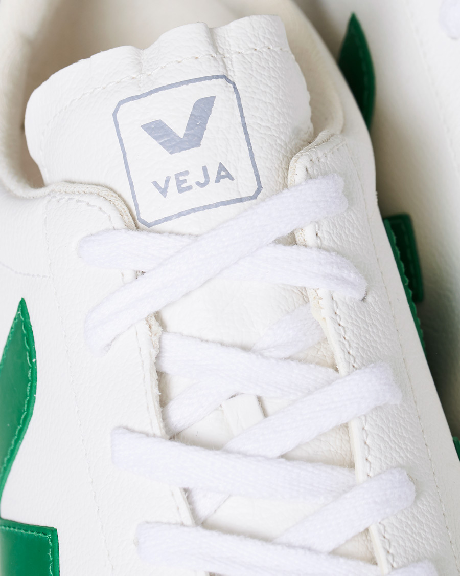 Herr | Veja Campo Sneaker Extra White/Emeraude Black | Veja | Campo Sneaker Extra White/Emeraude Black