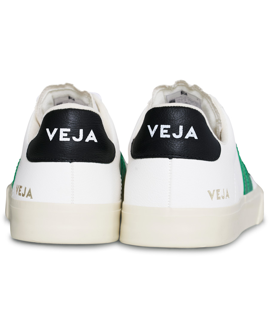 Herr | Veja Campo Sneaker Extra White/Emeraude Black | Veja | Campo Sneaker Extra White/Emeraude Black