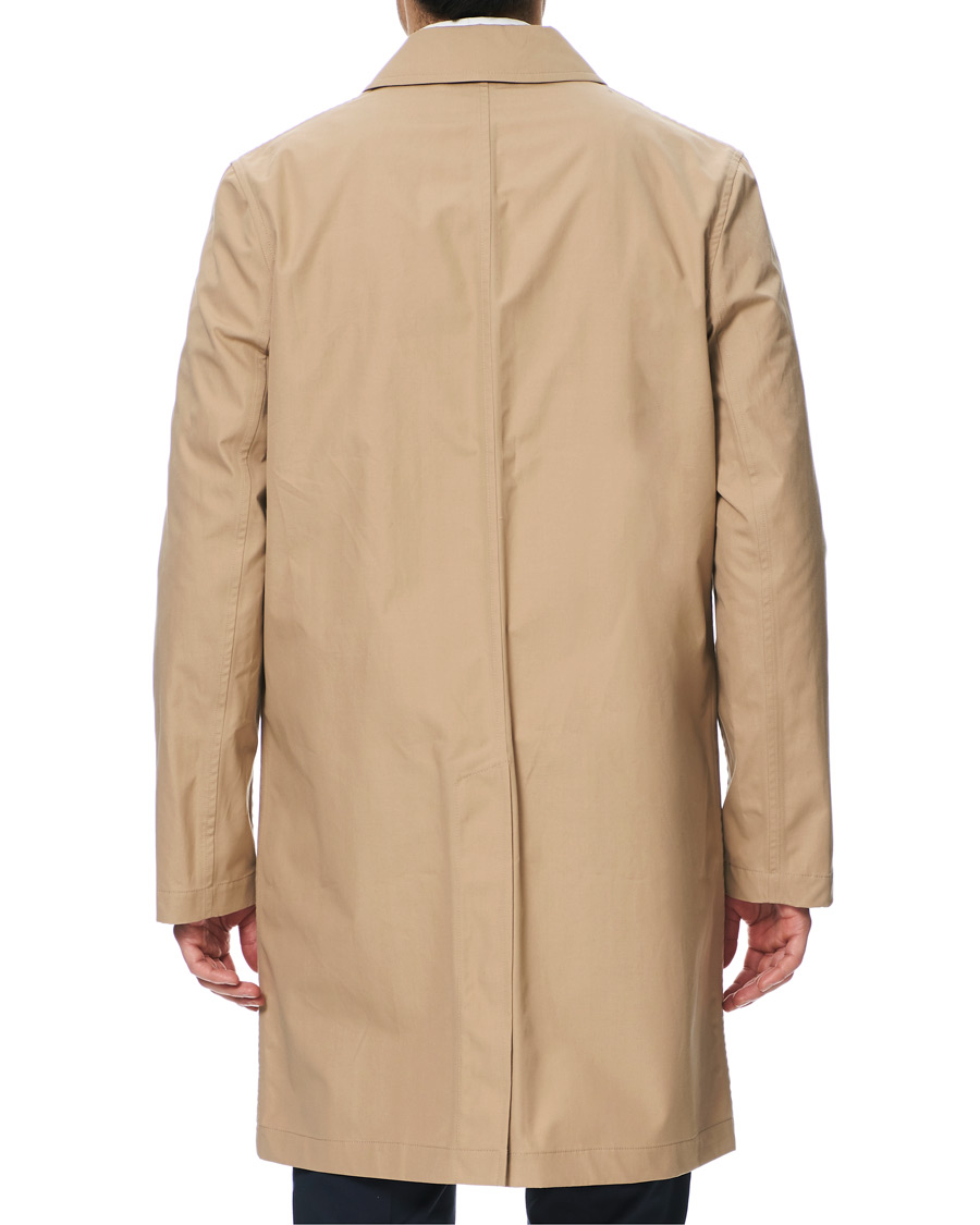 Herr | Jackor | Private White V.C. | Unlined Cotton Ventile Mac Coat 3.0 Sand
