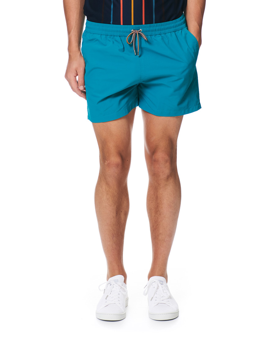 Herr | Badbyxor | Paul Smith | Zebra Swim Shorts Green