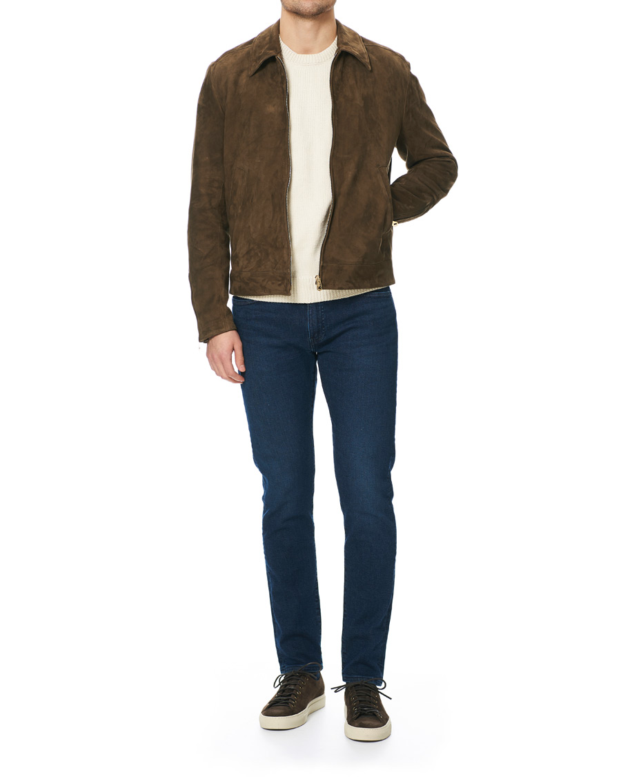 Herr | Jackor | Paul Smith | Suede Jacket Brown