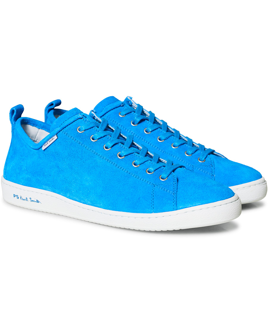 Herr | PS Paul Smith Miyata Suede Sneaker Cobalt Blue | PS Paul Smith | Miyata Suede Sneaker Cobalt Blue