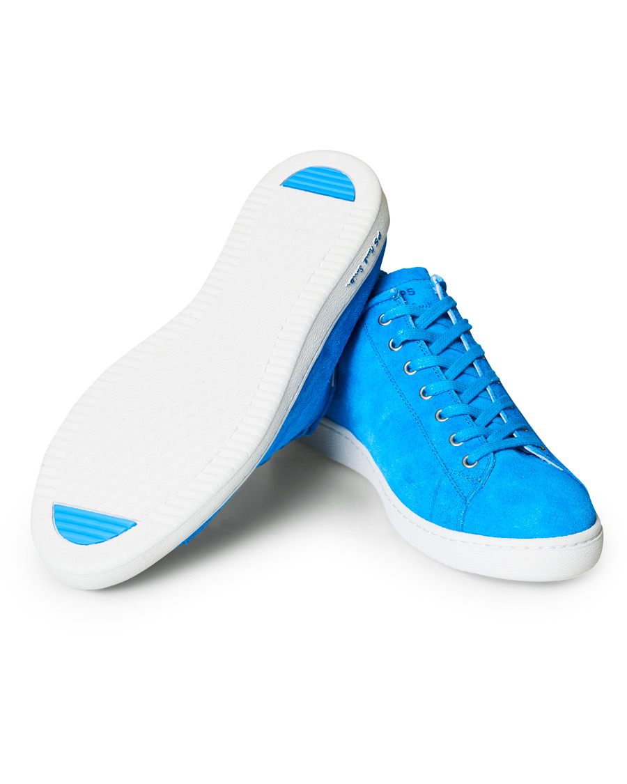 Herr | PS Paul Smith Miyata Suede Sneaker Cobalt Blue | PS Paul Smith | Miyata Suede Sneaker Cobalt Blue