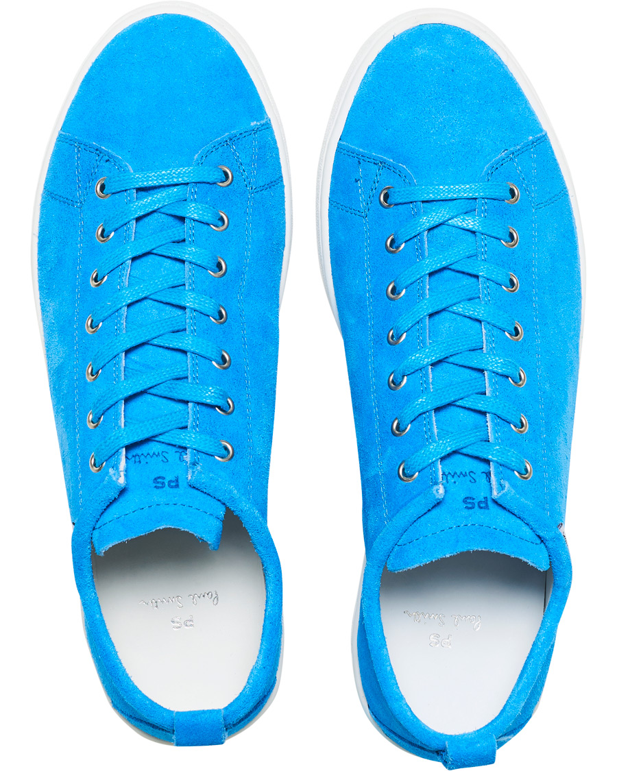 Herr | PS Paul Smith Miyata Suede Sneaker Cobalt Blue | PS Paul Smith | Miyata Suede Sneaker Cobalt Blue