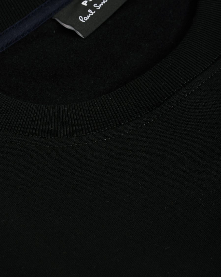 Herr | Tröjor | PS Paul Smith | Organic Cotton Halo Zebra Sweatshirt Black
