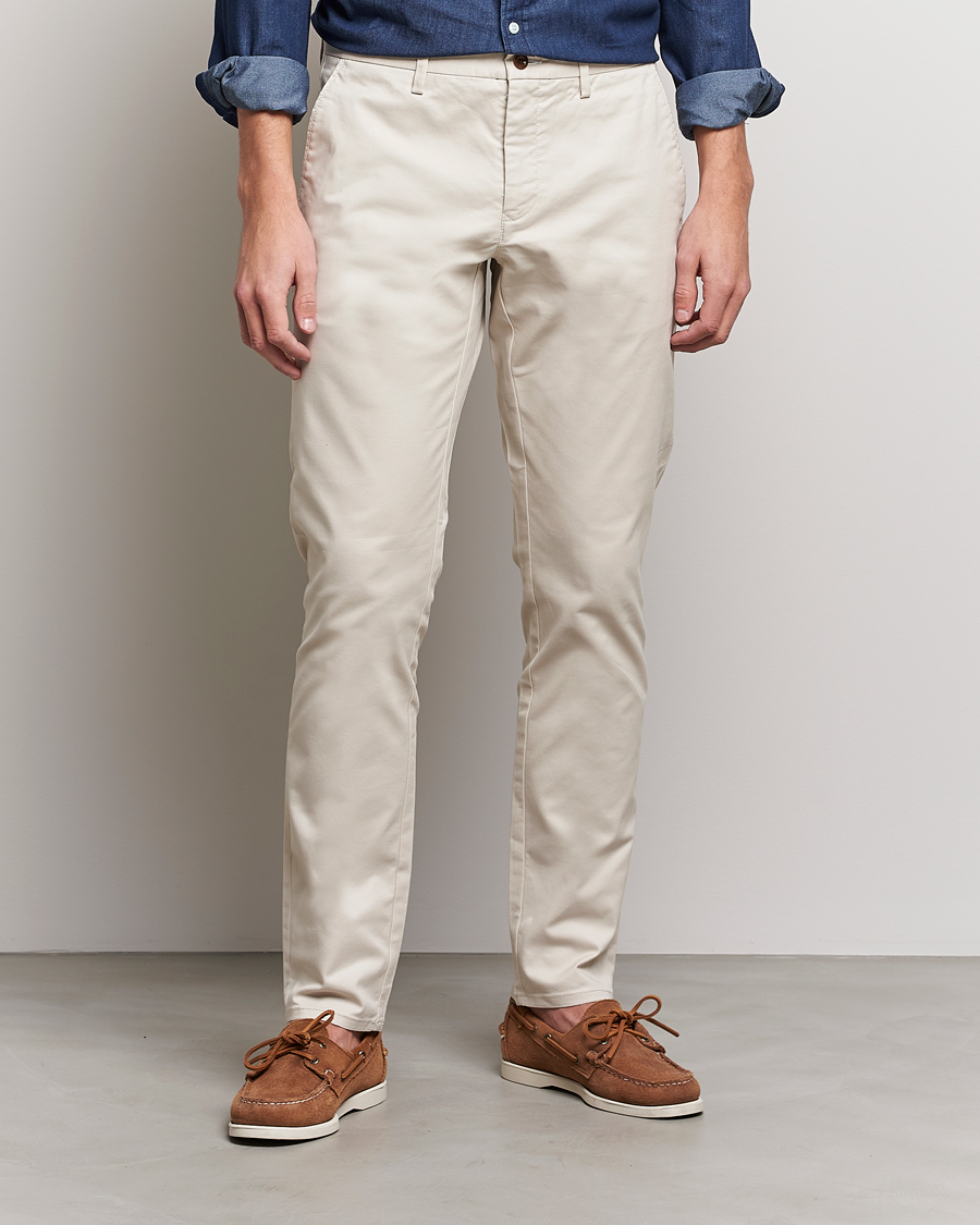 Herr | Byxor | GANT | Slim Fit Tech Prep Chino Putty