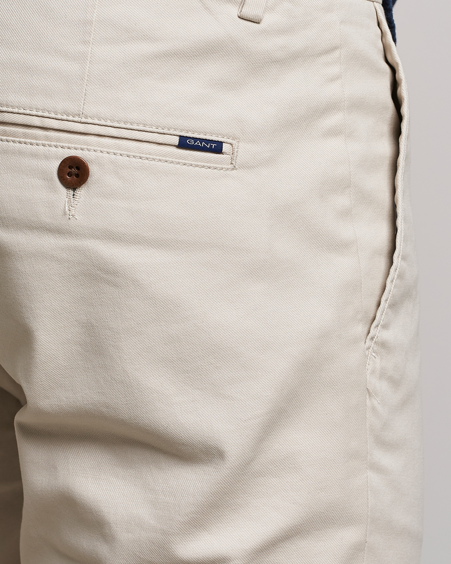 Herr | Byxor | GANT | Slim Fit Tech Prep Chino Putty