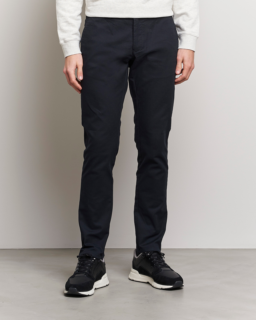 Herr | Byxor | GANT | Slim Fit Tech Prep Chino Black