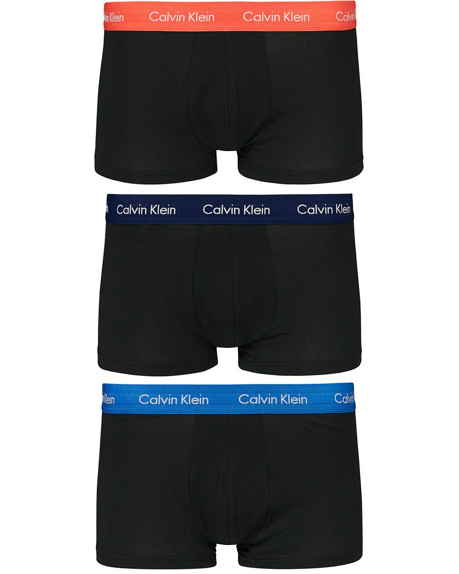 Herr | Underkläder | Calvin Klein | Cotton Stretch Trunk 3-Pack Minnow/Horoscope/Inferno