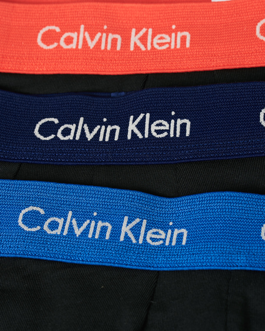 Herr | Underkläder | Calvin Klein | Cotton Stretch Trunk 3-Pack Minnow/Horoscope/Inferno