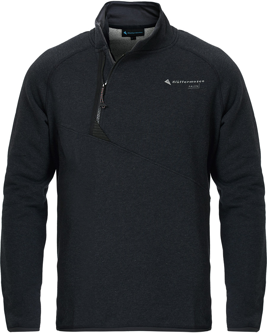 Herr | Tröjor | Klättermusen | Falen Crew Neck Sweatshirt Raven