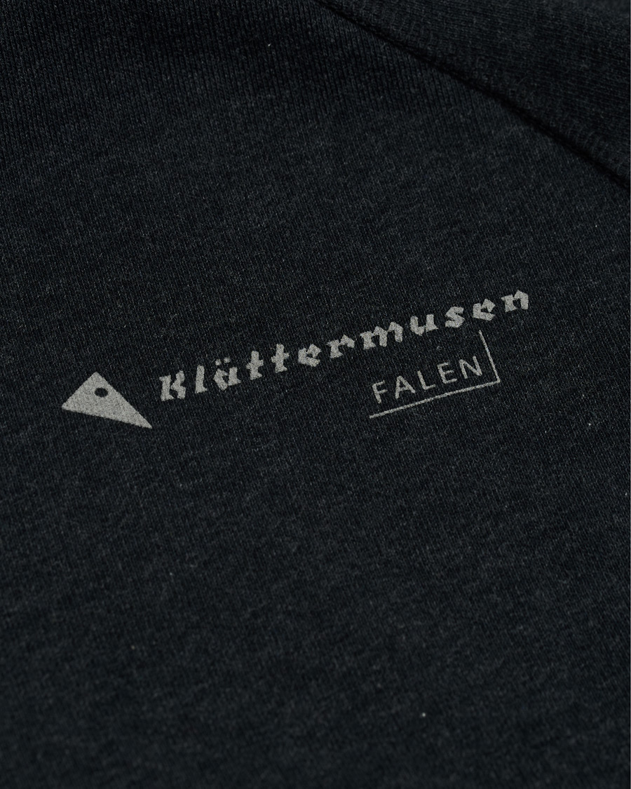 Herr | Tröjor | Klättermusen | Falen Crew Neck Sweatshirt Raven