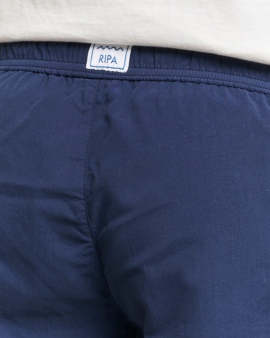 Herr | Badbyxor | Ripa Ripa | Plain Swimshorts Blue