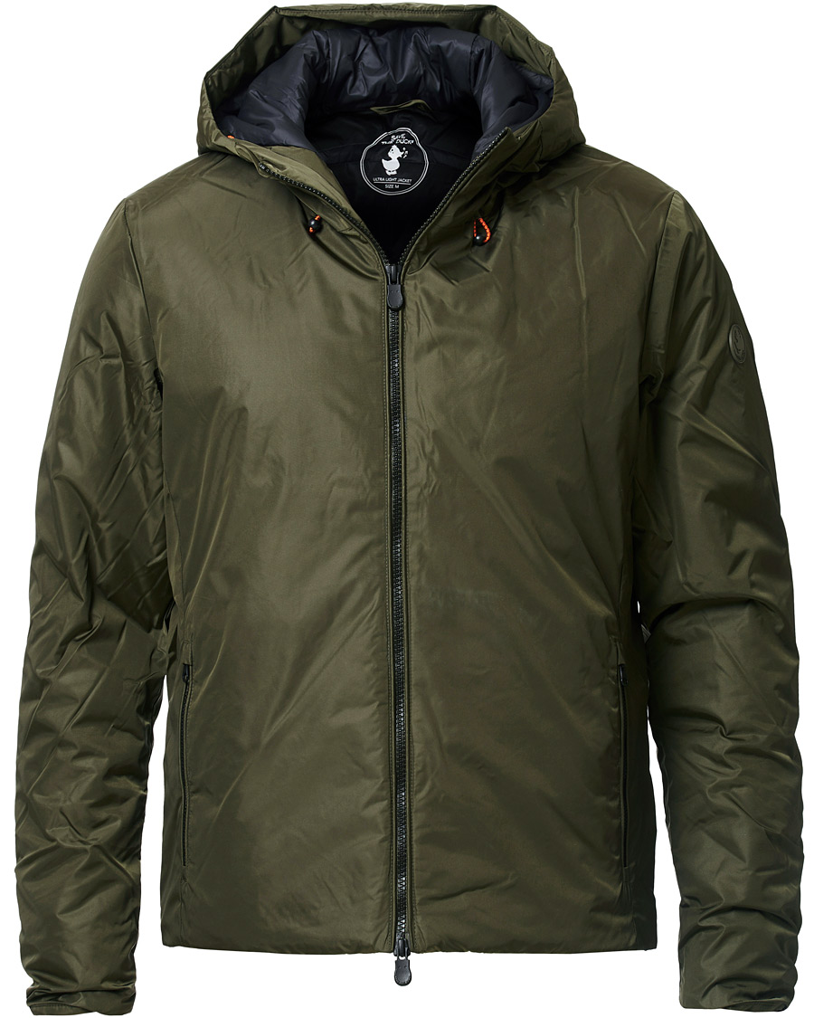 Herr | Jackor | Save The Duck | Lightweight Shiny Jacket Dusty Olive