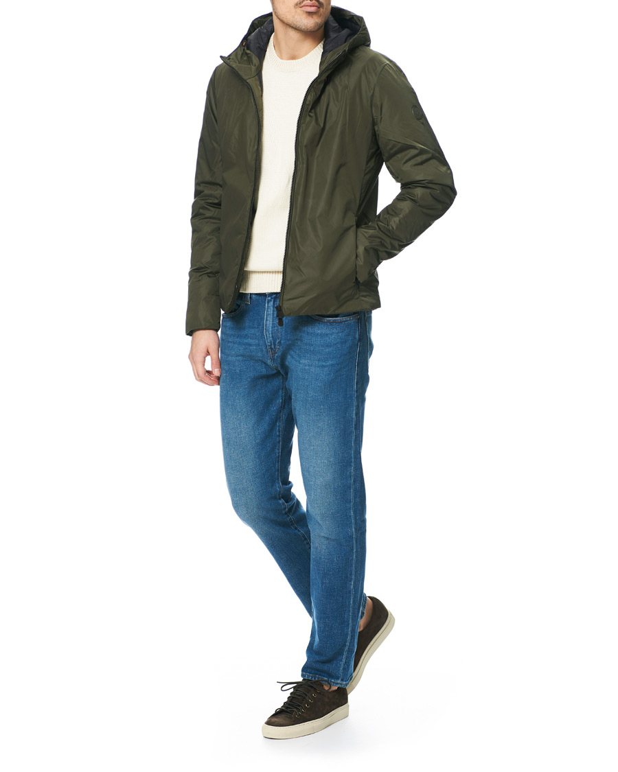Herr | Jackor | Save The Duck | Lightweight Shiny Jacket Dusty Olive