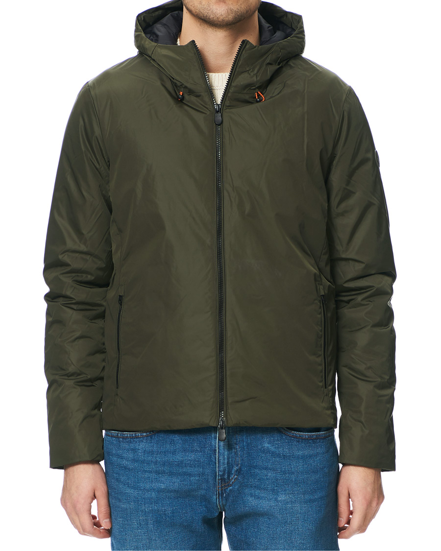Herr | Jackor | Save The Duck | Lightweight Shiny Jacket Dusty Olive