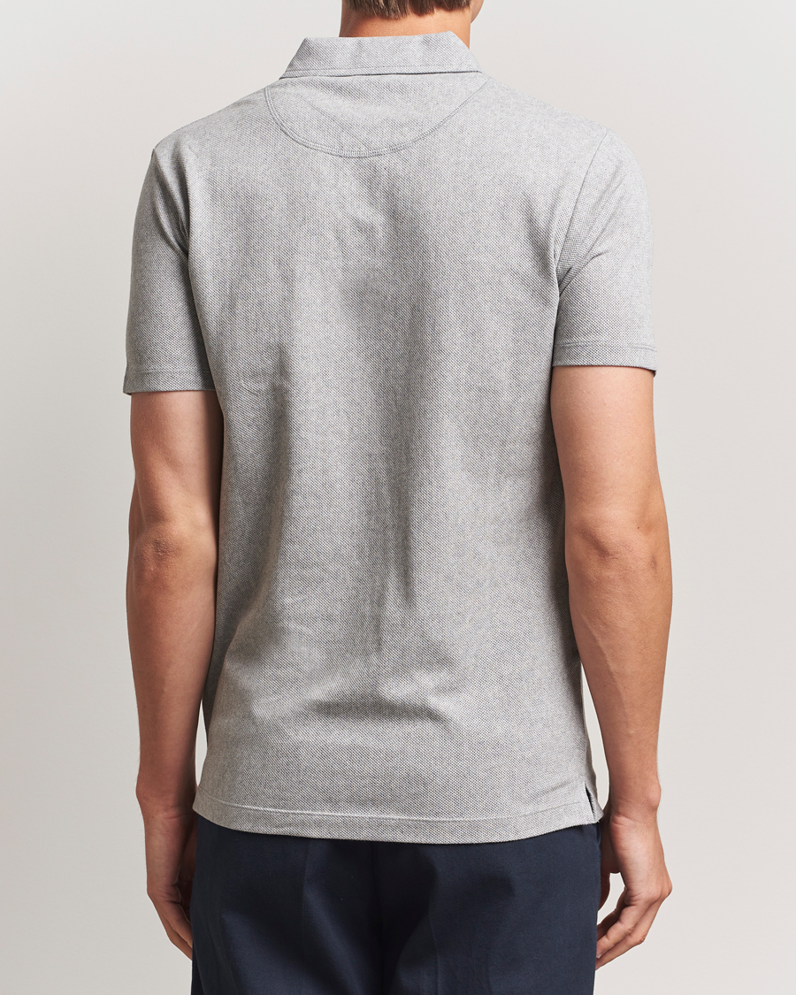 Herr | Pikéer | Sunspel | Riviera Polo Shirt Grey Melange