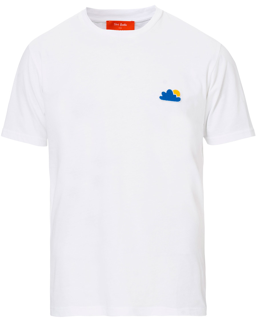 Herr | T-Shirts | Sunspel | John Booth Colab Organic Tee White XXL