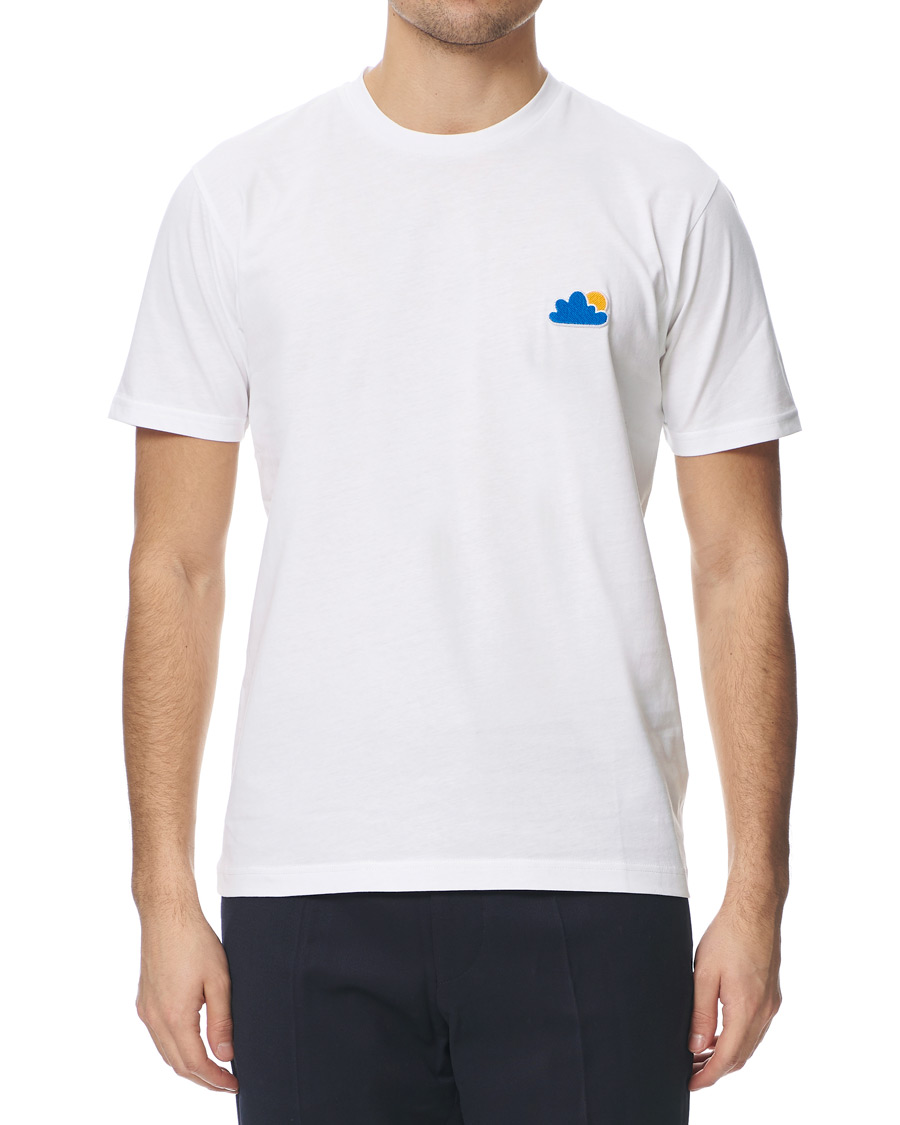 Herr | T-Shirts | Sunspel | John Booth Colab Organic Tee White XXL