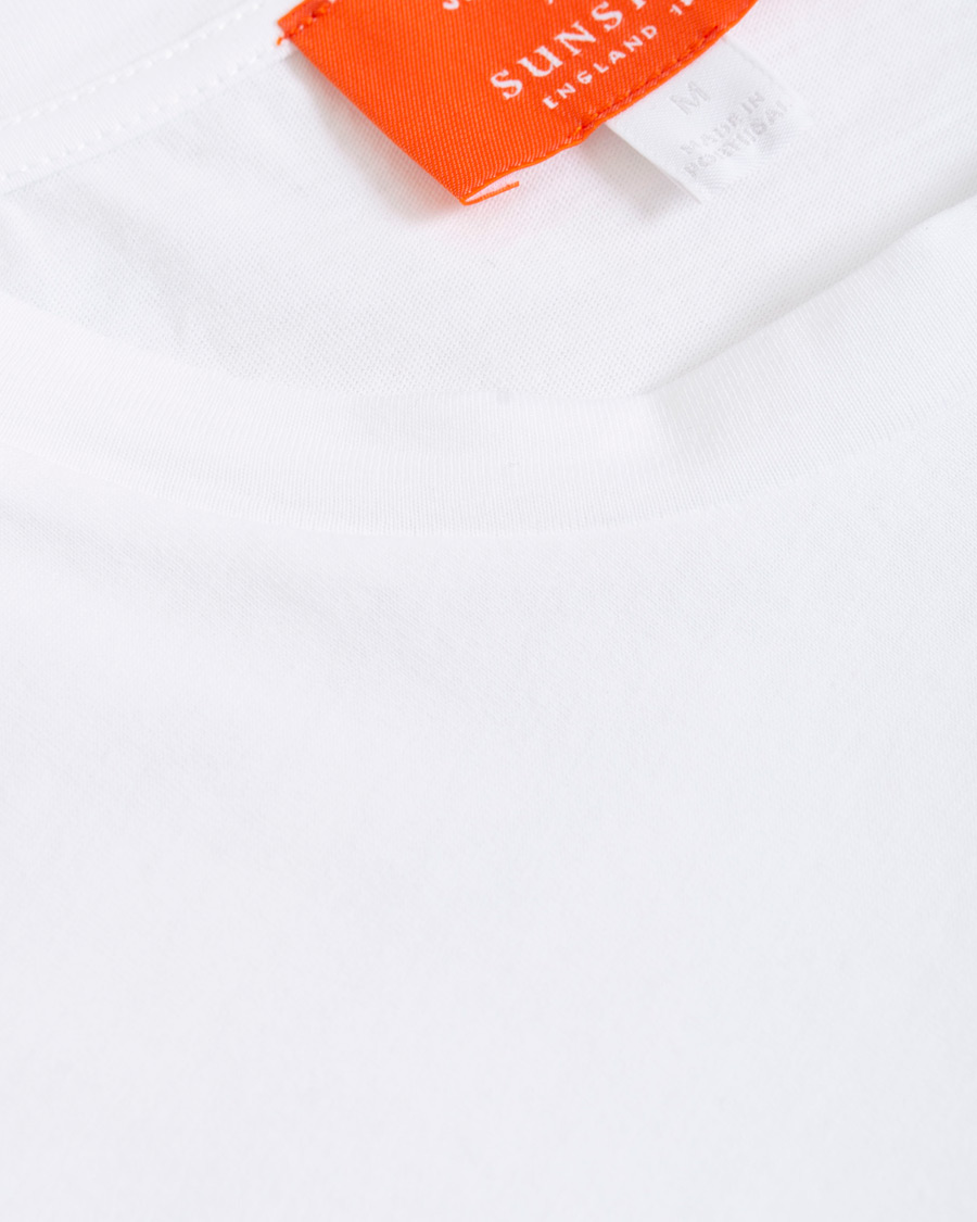 Herr | T-Shirts | Sunspel | John Booth Colab Organic Tee White XXL