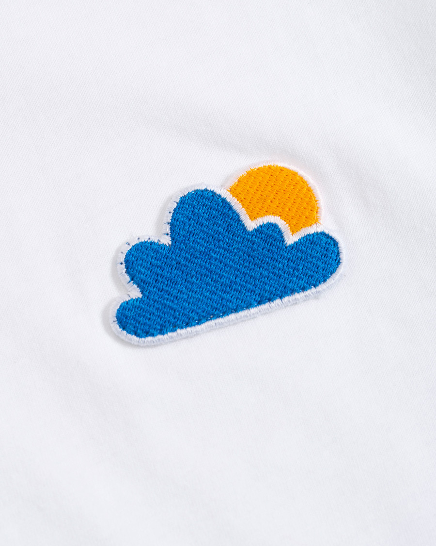 Herr | T-Shirts | Sunspel | John Booth Colab Organic Tee White XXL