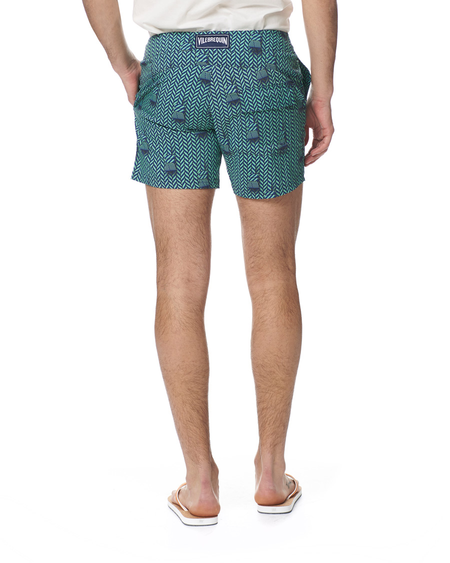 Herr | Badbyxor | Vilebrequin | Merise Superflex Maharadjah Swim Shorts Bleu Batik
