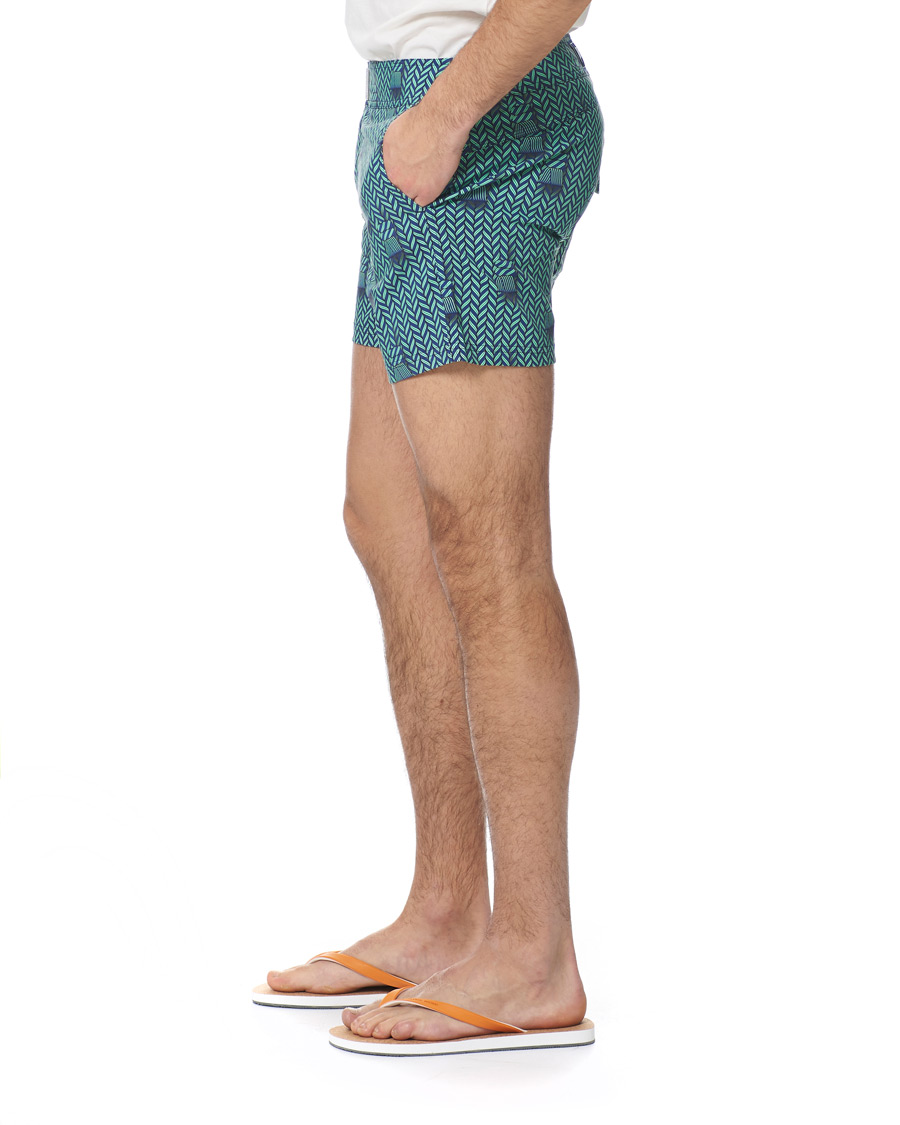 Herr | Badbyxor | Vilebrequin | Merise Superflex Maharadjah Swim Shorts Bleu Batik