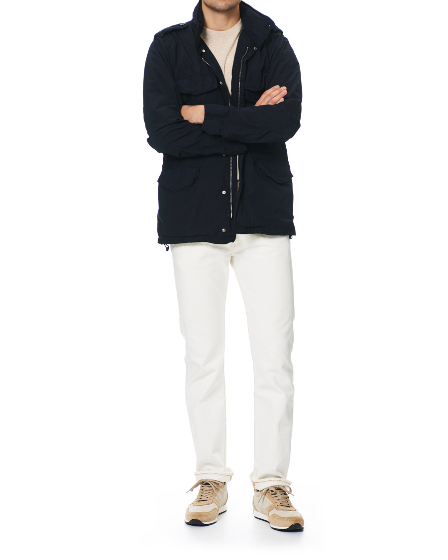 Herr | Zespà ZSP6 Suede Runner Sneakers Off White/Savane | Zespà | ZSP6 Suede Runner Sneakers Off White/Savane