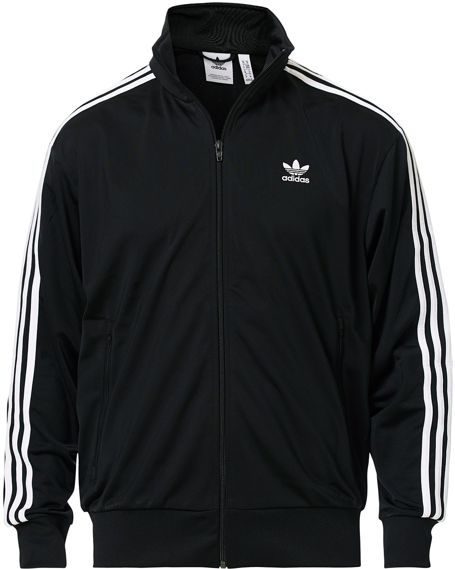 Herr | Tröjor | adidas Originals | Firebird Full Zip Sweater Black
