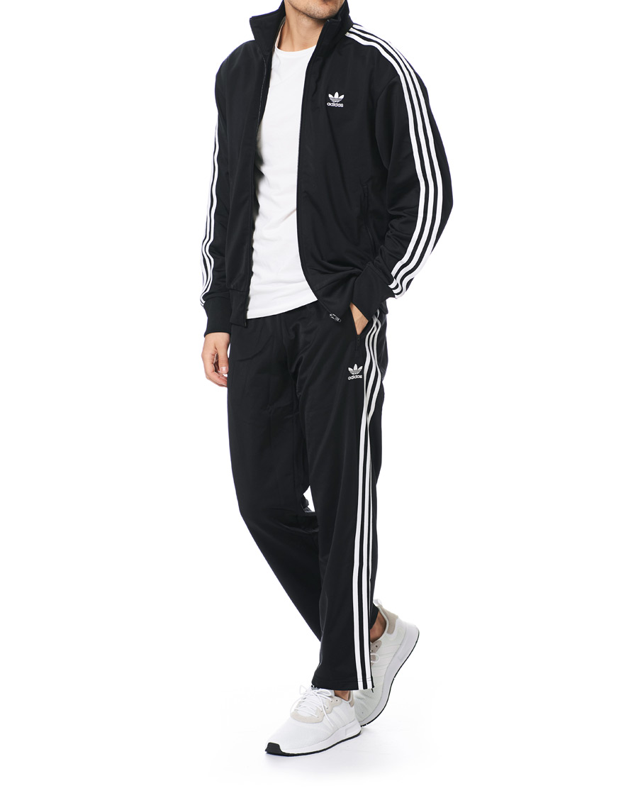 Herr | Tröjor | adidas Originals | Firebird Full Zip Sweater Black