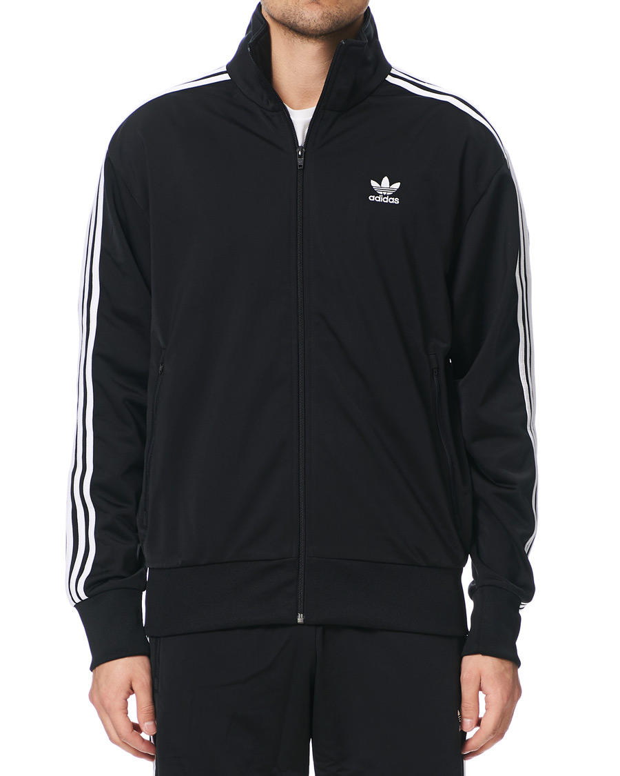 Herr | Tröjor | adidas Originals | Firebird Full Zip Sweater Black