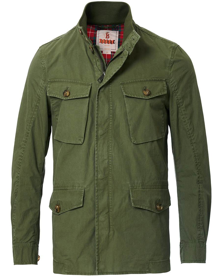 Herr | Jackor | Baracuta | Iconic Wash Field Jacket Army