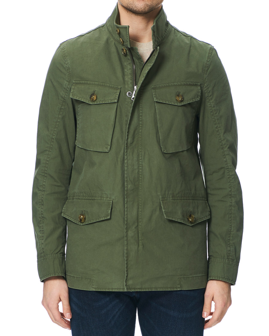 Herr | Jackor | Baracuta | Iconic Wash Field Jacket Army