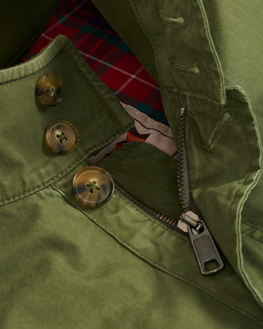 Herr | Jackor | Baracuta | Iconic Wash Field Jacket Army