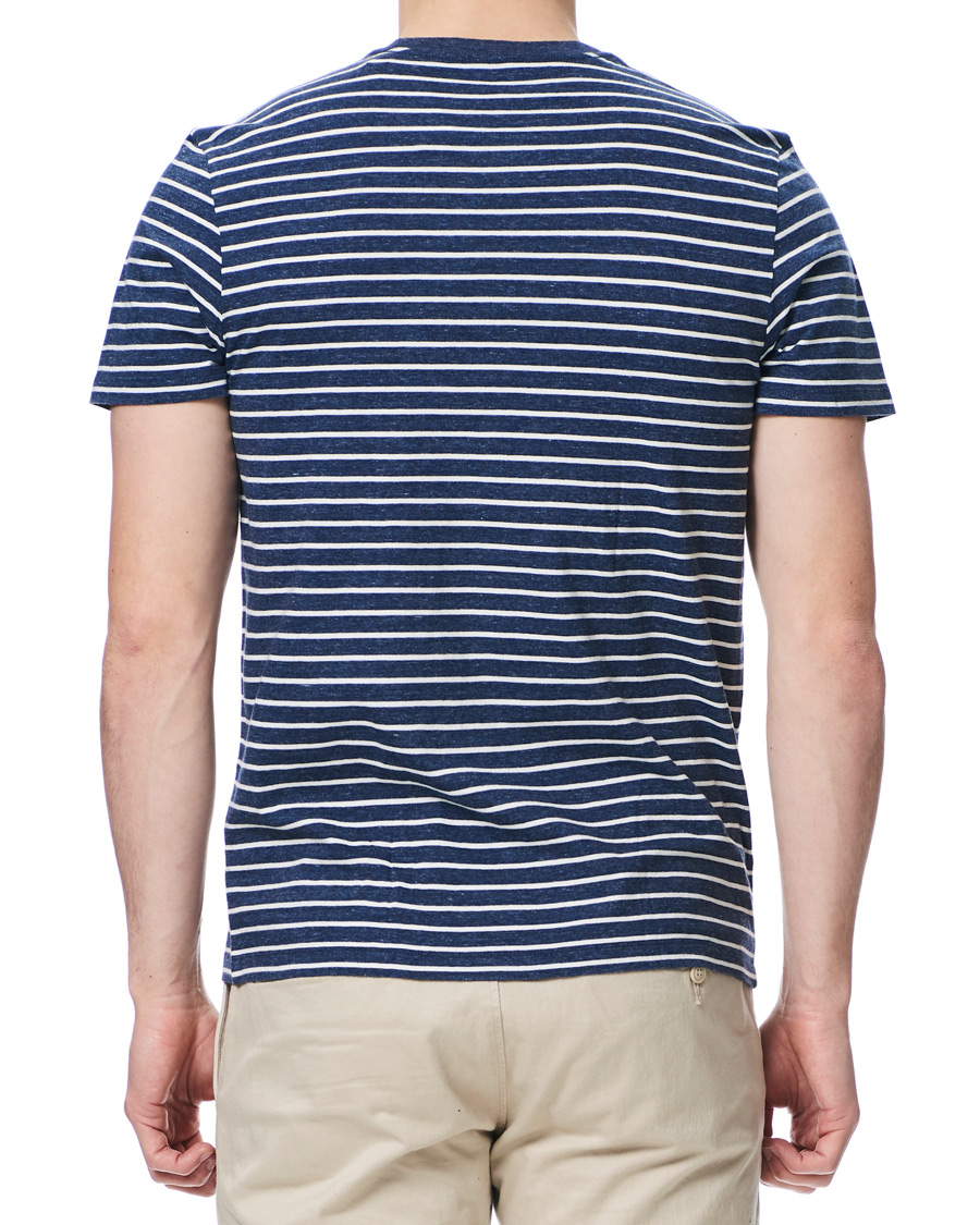 Herr | T-Shirts | J.Crew | Vincent Stripe Tee Heather Ink