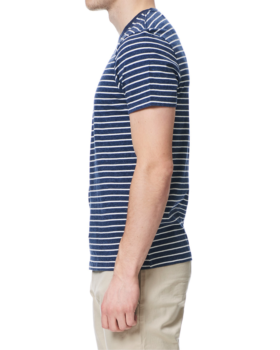 Herr | T-Shirts | J.Crew | Vincent Stripe Tee Heather Ink