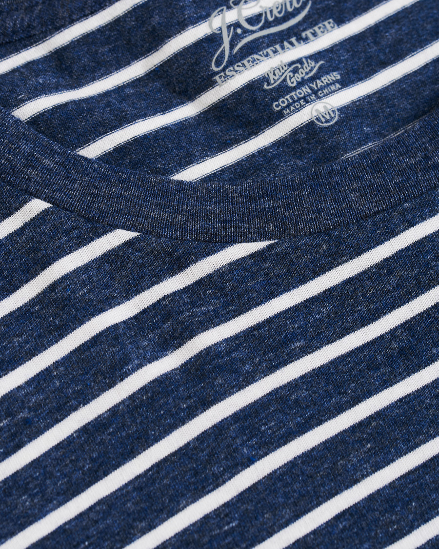 Herr | T-Shirts | J.Crew | Vincent Stripe Tee Heather Ink