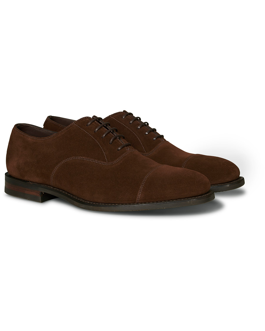 Herr | Loake 1880 Wesley Shadow Sole Dark Snuff Suede | Loake 1880 | Wesley Shadow Sole Dark Snuff Suede