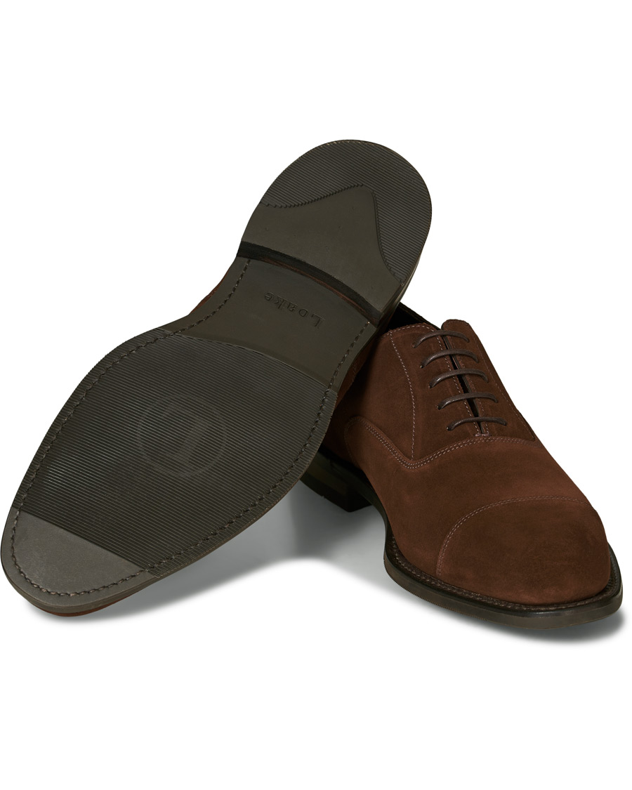 Herr | Loake 1880 Wesley Shadow Sole Dark Snuff Suede | Loake 1880 | Wesley Shadow Sole Dark Snuff Suede