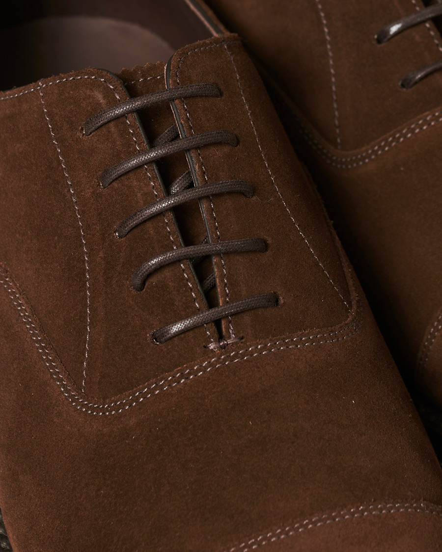Herr | Loake 1880 Wesley Shadow Sole Dark Snuff Suede | Loake 1880 | Wesley Shadow Sole Dark Snuff Suede