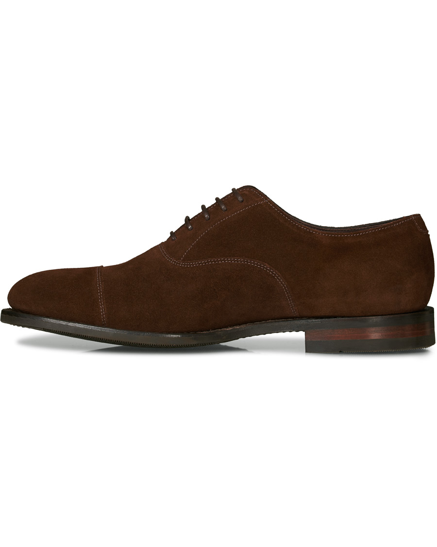 Herr | Loake 1880 Wesley Shadow Sole Dark Snuff Suede | Loake 1880 | Wesley Shadow Sole Dark Snuff Suede
