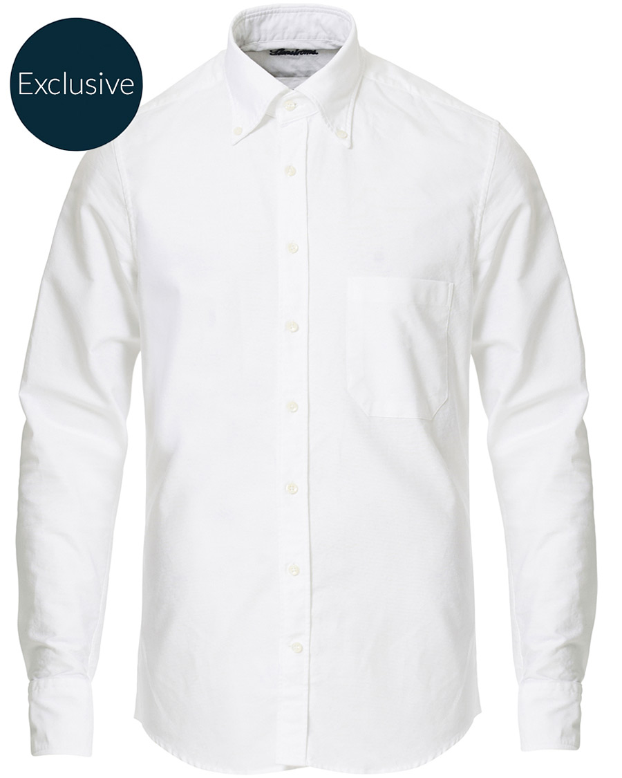 Herr | Skjortor | Stenströms | Slimline Oxford Shirt White
