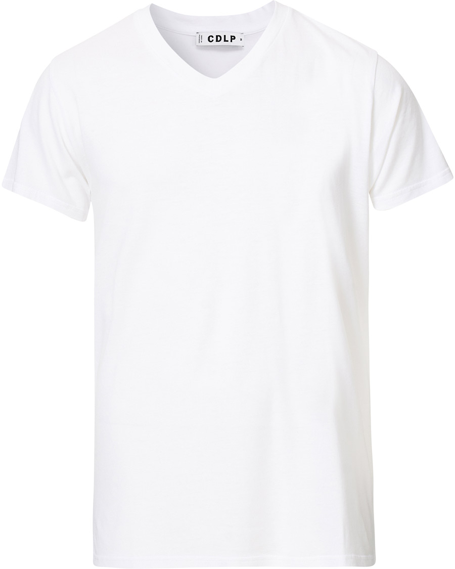 Herr | T-Shirts | CDLP | V-Neck Tee White