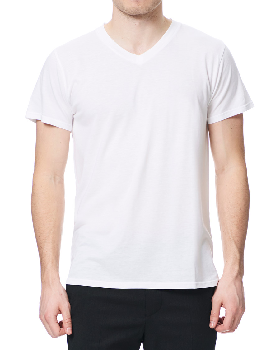 Herr | T-Shirts | CDLP | V-Neck Tee White