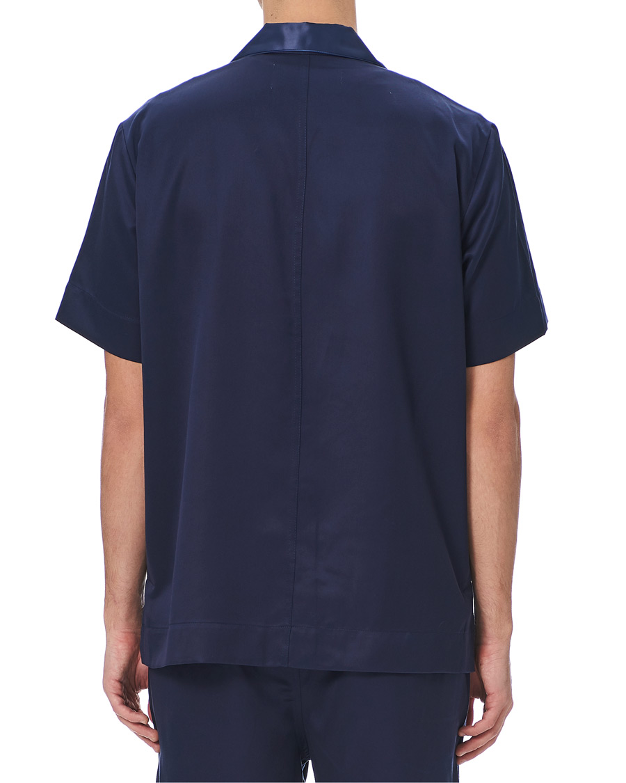 Herr | Pyjamas & Morgonrockar | CDLP | Home Suit Short Sleeve Navy Blue