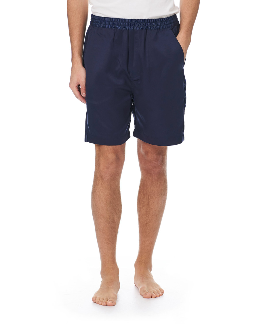 Herr | Pyjamas & Morgonrockar | CDLP | Home Suit Short Sleeve Navy Blue