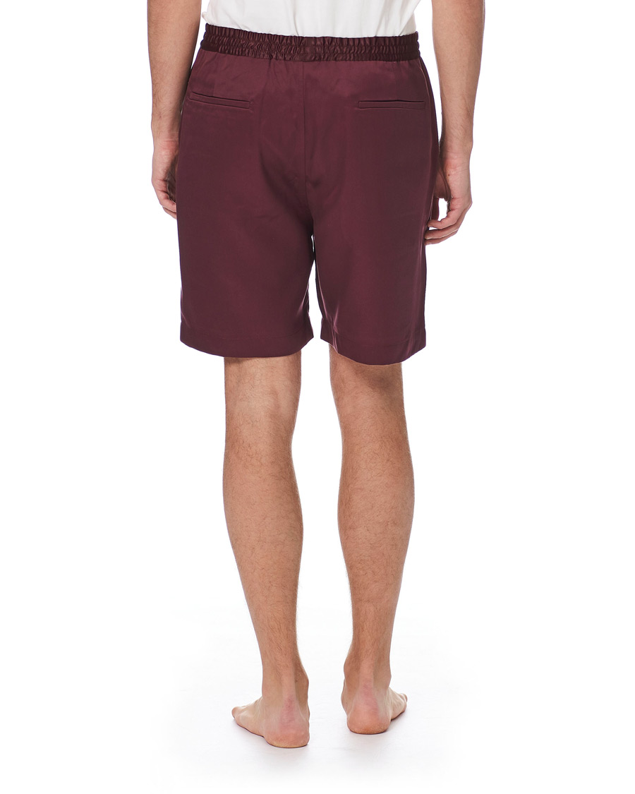 Herr | Pyjamas & Morgonrockar | CDLP | Home Suit Short Sleeve Burgundy