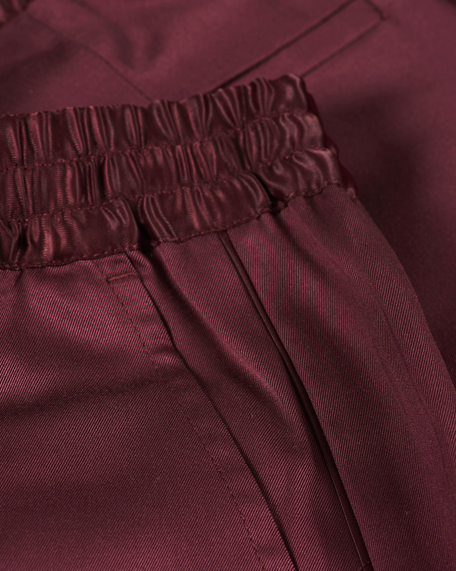 Herr | Pyjamas & Morgonrockar | CDLP | Home Suit Short Sleeve Burgundy