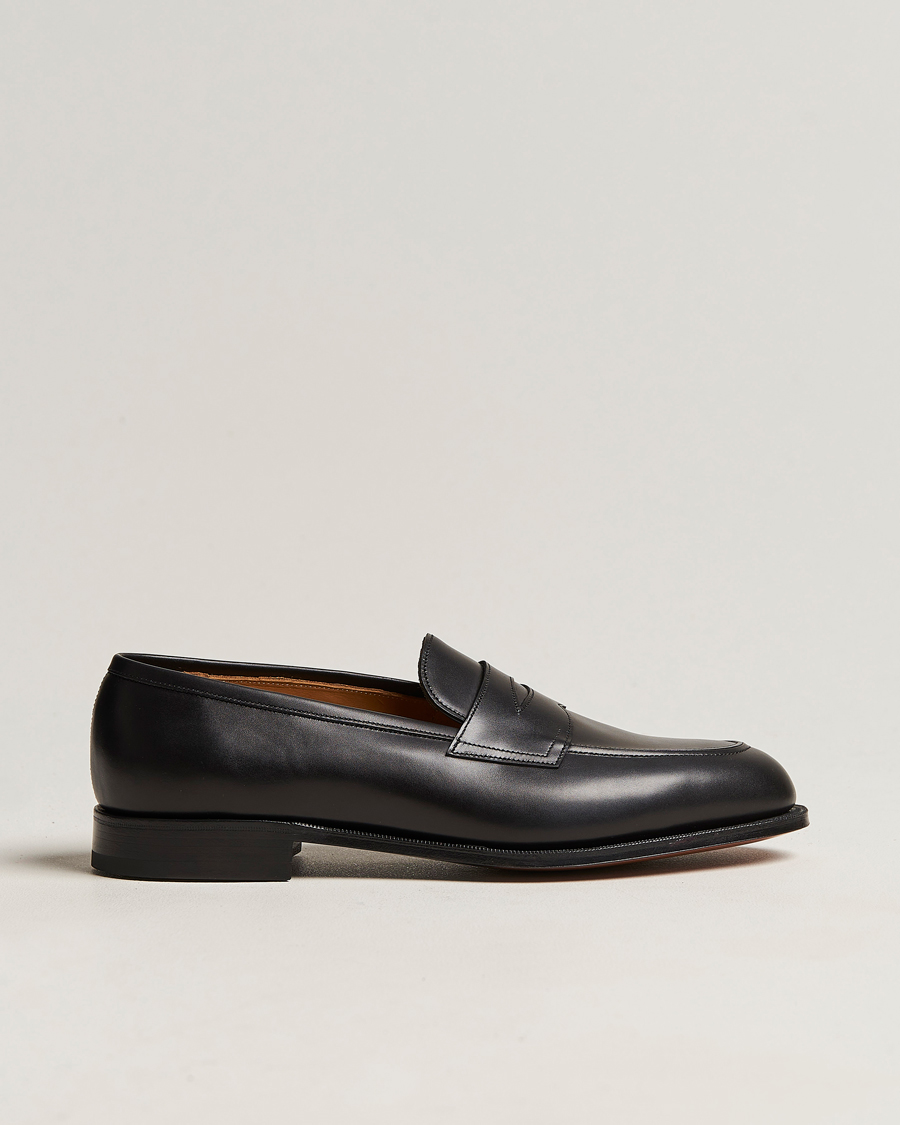 Herr |  | Edward Green | Piccadilly Penny Loafer Black Calf